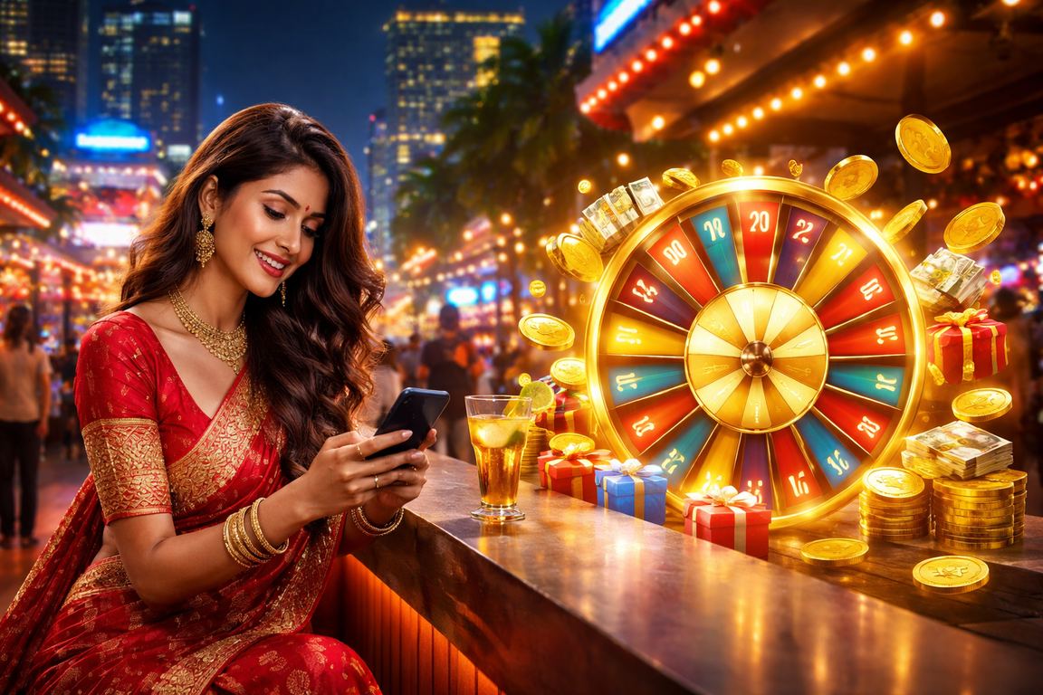 Indian user betting on sports through mobile smartphone